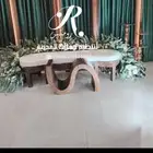 كوش عروس بلون البني