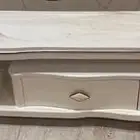 طاولة شاشة مع درج مستعمل