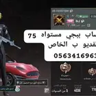للبيع حساب ببجي مستواه 75 الفديو ب الخاص واتس