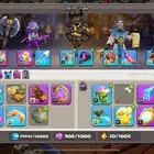 كلاش اوف كلانس حساب 17 شبه ماكس