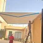 مظله متحركه كهربائيه بالريموت كنترول