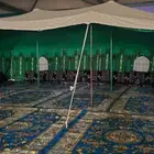 تاجير خيام اوروبي زل ملكي ازرق كحلي كرسي ملكي كنب جلد