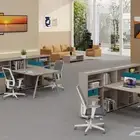 ورك ستيشن بارتيشن رباعي ورك ستيشن ثناى