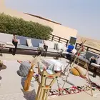 الرمال محل الحفلات