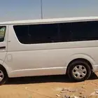 يوجدلدينا باص تيوتا2010مع السائق للنقل داخل الرياض