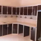 جميع اعمال المنيوم مطابخ وشبابيك وصيانه