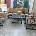 تفصيل جلسات خارجيه تفصيل حديد خشب يوجد