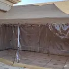 Portable indoor tent without heavy hexagonal pegs