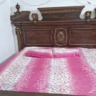 king size bed  dressing table drawer cabinet and sofa