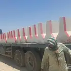 حواجز خرسانية وصبيات