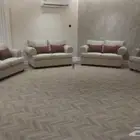 كنب كلاسيك مودرن امريكي مساند ستائر
