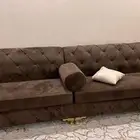 طقم كنب مجلس فاخر للبيع نظيف جدا