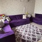 3 حبة كنب خمسة متر مع المخدات موكيت