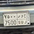 لوحه للبيع ح و س 7500