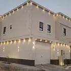 للإيجار دور ارضي جديد وشقة جديدة