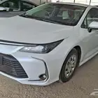 تويوتا كورولا 2022 لون ابيض مستعمله مفحوصه مضمونه مصينه