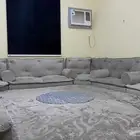 مجلس كامل أربعه ب ثلاث نضيف وجديد حدي به 1500