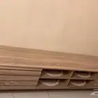 طاولة تلفزيون و جلسه خارجيه