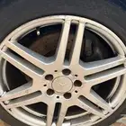 جنوط مرسيديس 2011 e300 4 جنوط مستعمله 1000 ريال