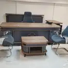 طقم مكتب فخم طاولة اجتماع مكتب إداري كنب طقم