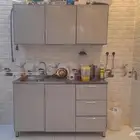 غرفة نوم مطبخ سرير