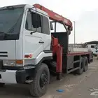 بوم ترك 8 طن للإيجار لكافة الأعمال