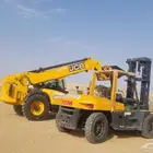 للايجار رافعات شوكيه جي سي بي تلسكوبي موديل حديث رافعة 22