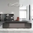 مودرن أحدث تنفيذي مكاتب اثاث فخمة كامل طقم حجم كبير مقاس