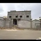 عمارة للبيع دورين وثلاث شقق 60 مشطبة عليها رهن عقاري