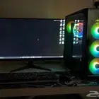 للبيع PC قيمنق   شاشة فخمة