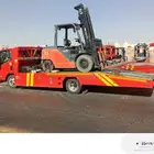 تأجير رافعات شوكيه بجميع احجامها