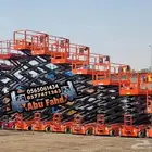 سيزر لفت للايجار من 8متر الى 18 متر كهرباء وديزل سيزرلفت