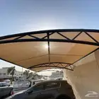 مظلةموقف سياره