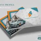 تصميم بروفايل شركة توصيل