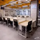 مكاتب مؤثثة وجاهزة