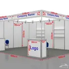 تأجير بوثات اللمنيوم - خشب - حديد