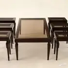 طاوله جديد مع قزاز بني