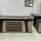 مجموعة مكتب تنفيذي فاخرة مع خزانة