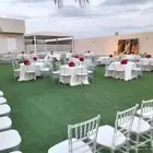 تأجير طاولات وكراسي وكنب وكوش وجلسات شعبيه