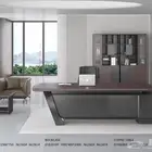 مودرن أحدث فخم مكتب طقم كامل مع دولاب خلفي كنب 5 نفر وكراسي