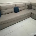 كنب زاوية رمادي