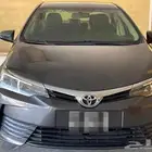 للبيع كورلا 2017 بحالة الوكاله