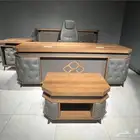 modern manager desk set and staff desks