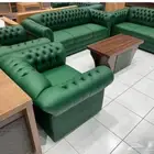 مكتبى كنب جلد و فخم موديلات