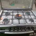فرن غاز شغال كامل
