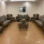 طقم كنب بحاله نظيفه وجيده