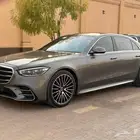 مرسيدس S500 فل كامل شاشات لتفاف خلفي 2023