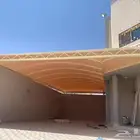 حداد مظلات سيارات وساندويش بانل
