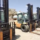 للايجار رافعة شوكية تايوتا 5 طن فوركلفت رافعه بسعر مناسب