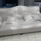 طقم كنب أمريكي عدد 2 كنب كبير 4 كنب صغير طاولة شاشة